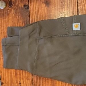 Green carhartt leggings